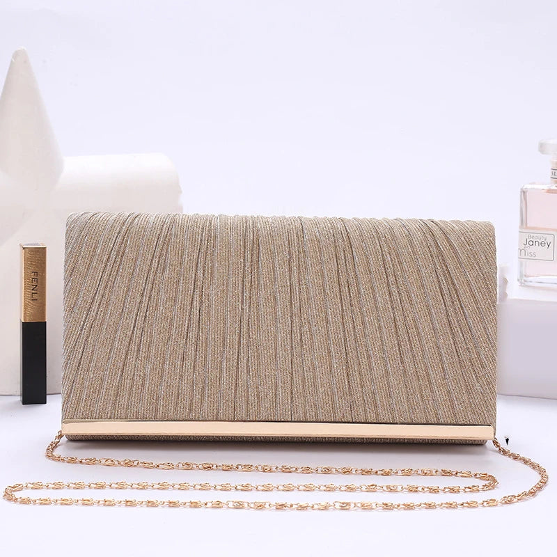 Sequin Clutch Crystal Wedding Purse Party Bride Banquet Bag