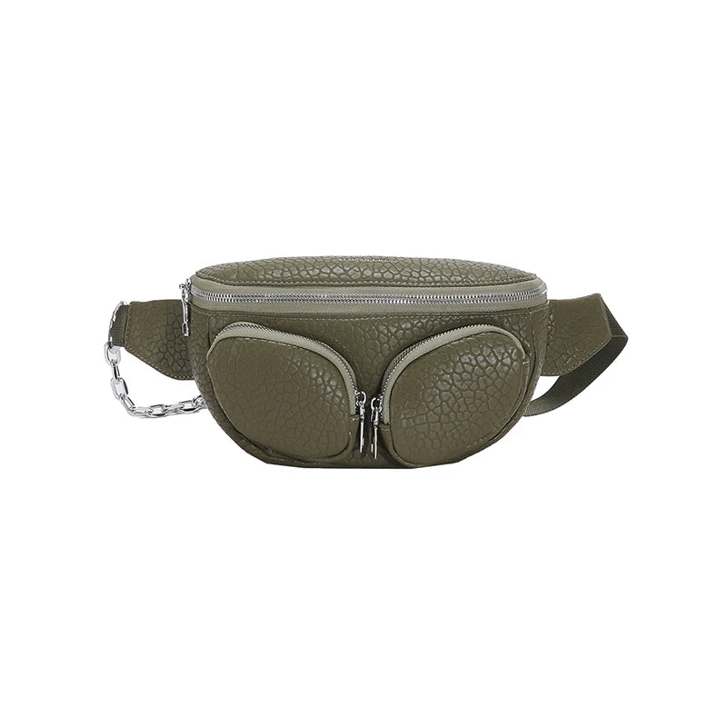 Women Fanny Pack High Texture Shoulder Bag