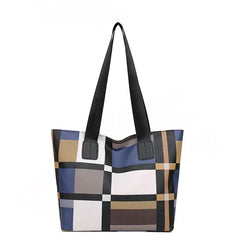 Women Large Capacity Handbag Retro PU Leather Shoulder Bag