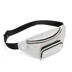 Women Laser Waist Bag Female Casual Sport Belt Bag Fanny Pack Waist Pack Bum Bag