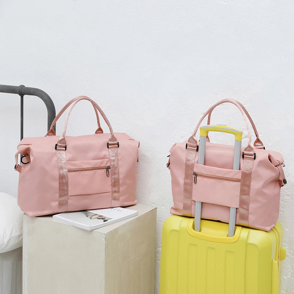 Women Letters Large Capacity Messenger Bags Casual Tote Handbags