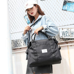 Women Letters Large Capacity Messenger Bags Casual Tote Handbags