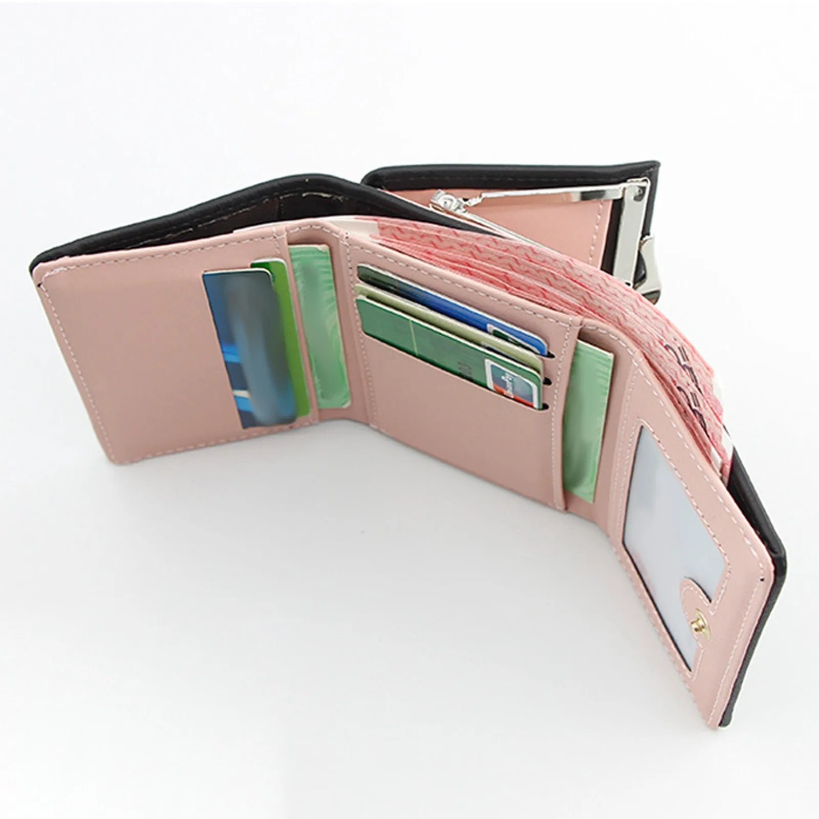 Artificial Leather Underarm Phone Envelope Clutch Bag