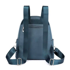 Women Nylon Backpack Lightweight Solid School Backpack