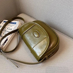 Women PU Leather Shoulder Bag Small Crossbody Bag