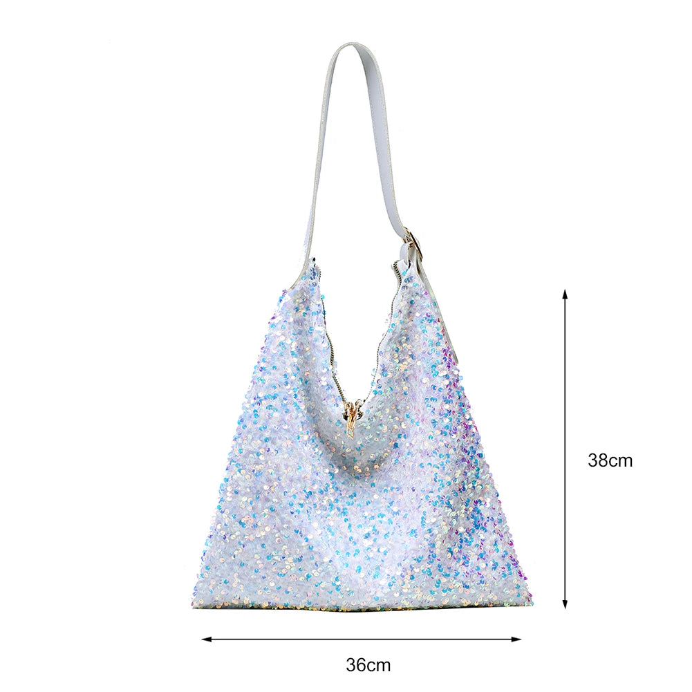 Sequin Totes Party Handbags Evening Clutches Ladies Shoulder Bags