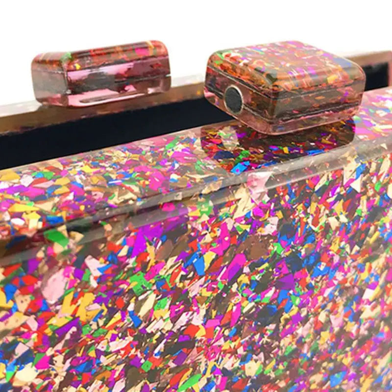 Sequins Clutch Purse Evening Bag for Party Prom Bride