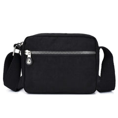 Waterproof Nylon Beach Handbag Zipper Crossbody Bag