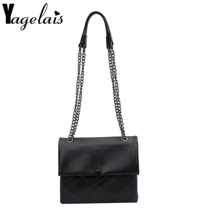 Women Style Pu Crossbody Bag Small Flap Shoulder Messenger Bag