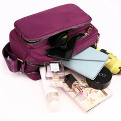 Women Waterproof Nylon Shoulder Bag Crossbody Bag