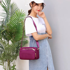 Women Waterproof Nylon Shoulder Bag Crossbody Bag