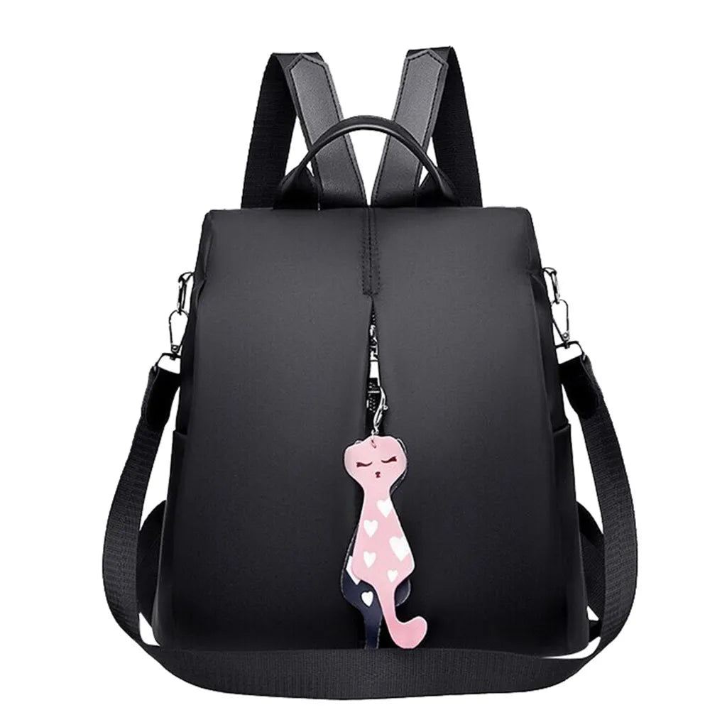 Women Wild Oxford Cloth Mother Student Bag Small Backpack Shoulder Bag