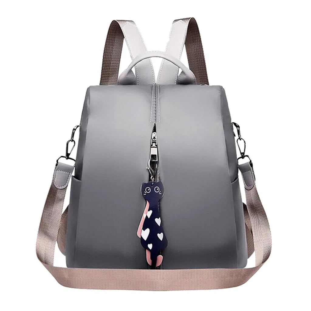 Women Wild Oxford Cloth Mother Student Bag Small Backpack Shoulder Bag