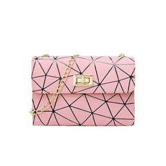 Fashionable Shoulder Bag Chain Crossbody Diamond Lattice