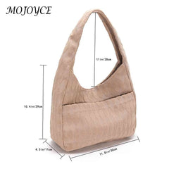 Women Clutch Bag Rhombus Underarm Solid Soft Large Capacity