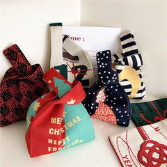 Chinese Style Knitting Handbag Autumn Winter Summer Shoulder Bag