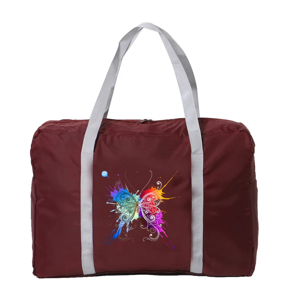Foldable Yoga Travel Bag WaterProof Zipper Handbag