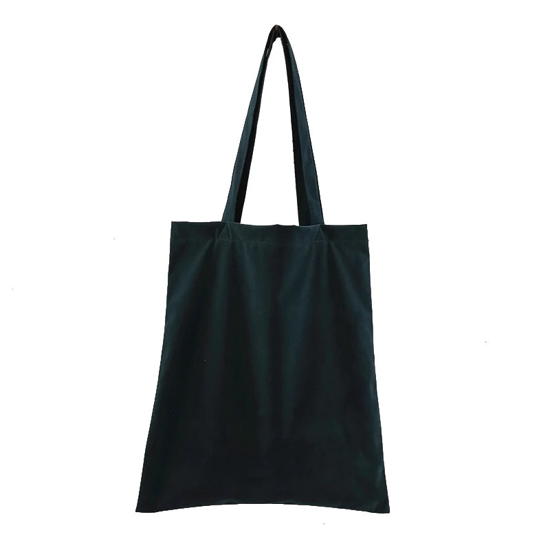 Flannel Shoulder Bag Eco Friendly Shopping Handbags