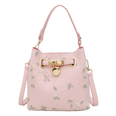 Women Flowers Embroidery Handbag Crossbody Bag Shoulder Bag