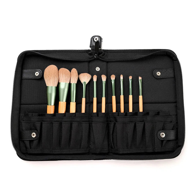 Women Makeup Brush Bag Travel Cosmetic Toiletry Case Beauty Tools Pouch