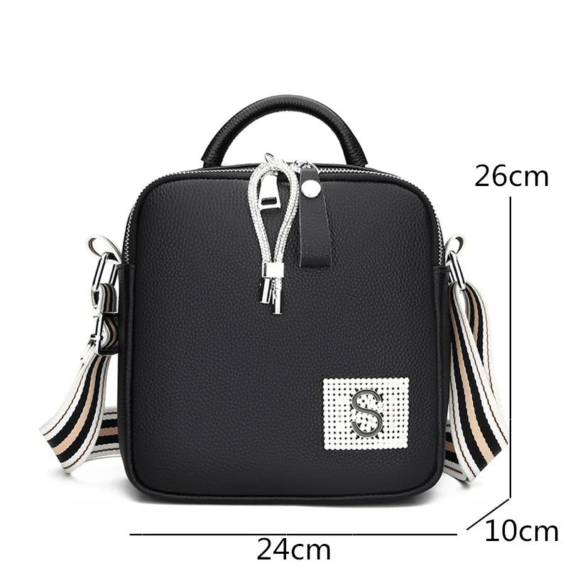 High Quality Leather Women's Shoulder Bag