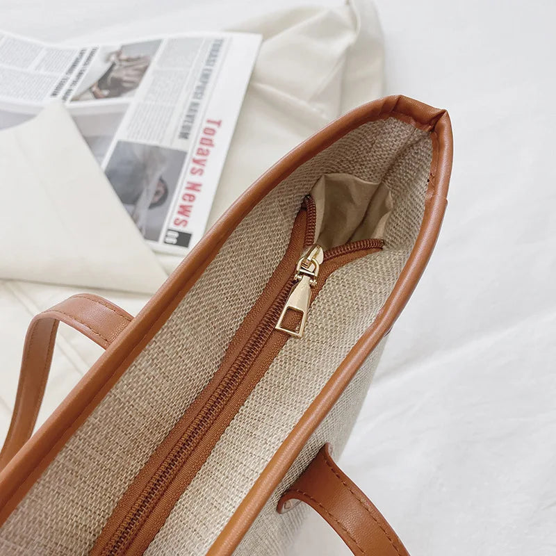 Fluffy Shoulder Bag Female Handbag Plush Tote Shopping Bag