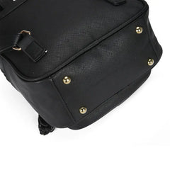 Women Girls Mini PU Leather Backpack Rucksack School Bag