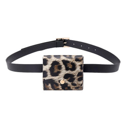 Women Girls PU Leather Fanny Pack Waist Bag Classic Travel Pouch