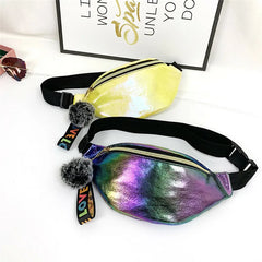 Women Girls Waist Fanny Pack Belt Bag Pouch Hip Bum Bag