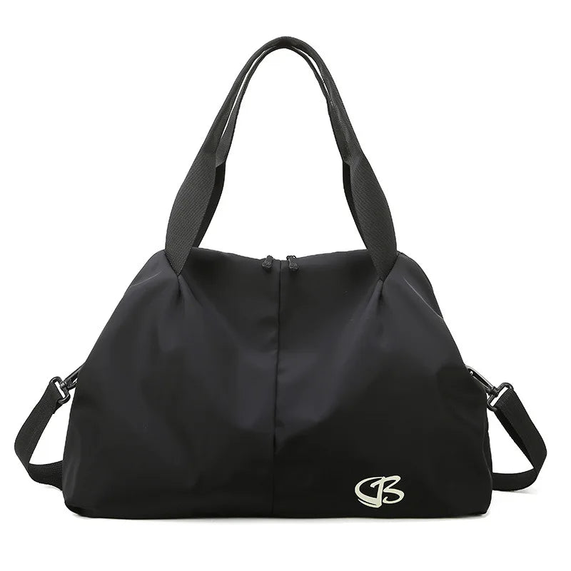 Women Gym Bag Yoga Sports Bags Nylon Waterproof Luggage Bag