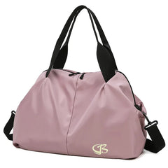 Women Gym Bag Yoga Sports Bags Nylon Waterproof Luggage Bag