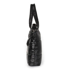 Winter Space Cotton Handbag Shoulder Bag Down Female Warm Tote Clutches