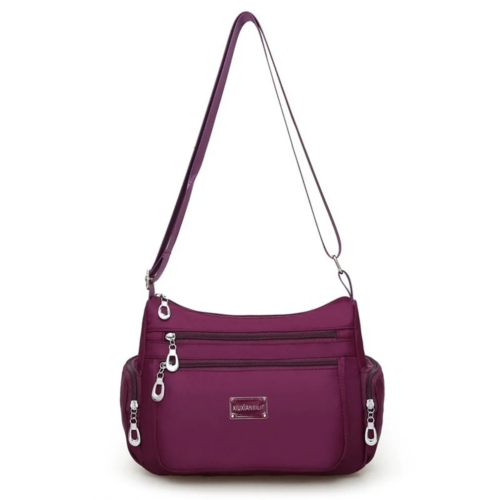 Women Handbag Multi-Functional Bag Waterproof Nylon Crossbody