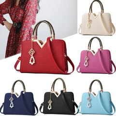 Large Vintage PU Leather Women Bag