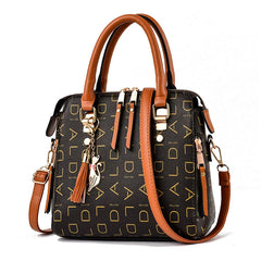 Soft PU Leather Shoulder Bag Crossbody Tote Women Handbag