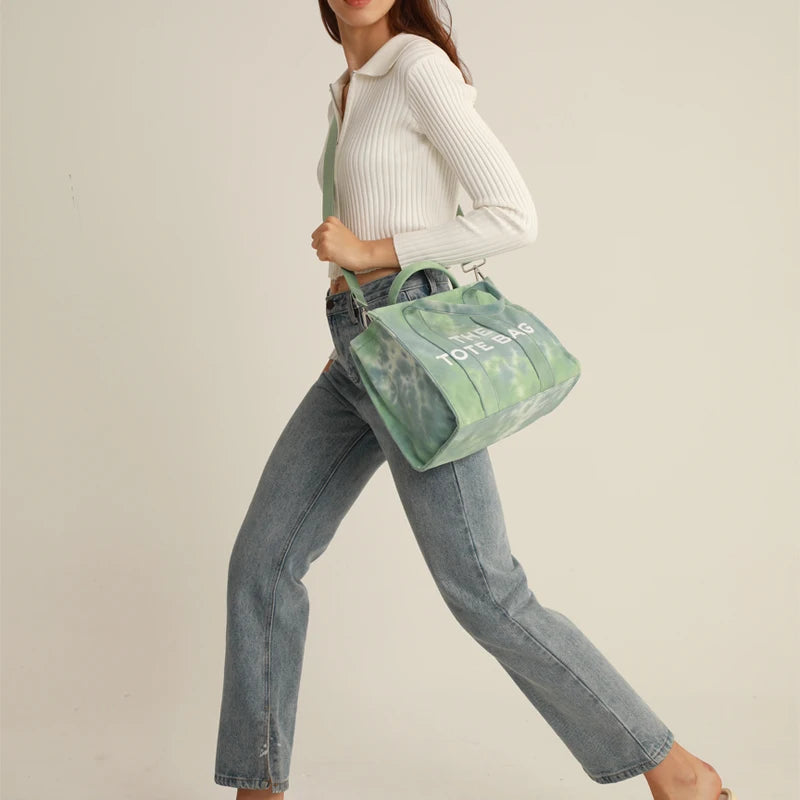Canvas Shoulder Crossbody Bags Large Tote Bag Brands Printing