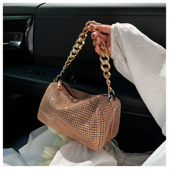 Diamonds Crossbody Bag with Chain XY-6322