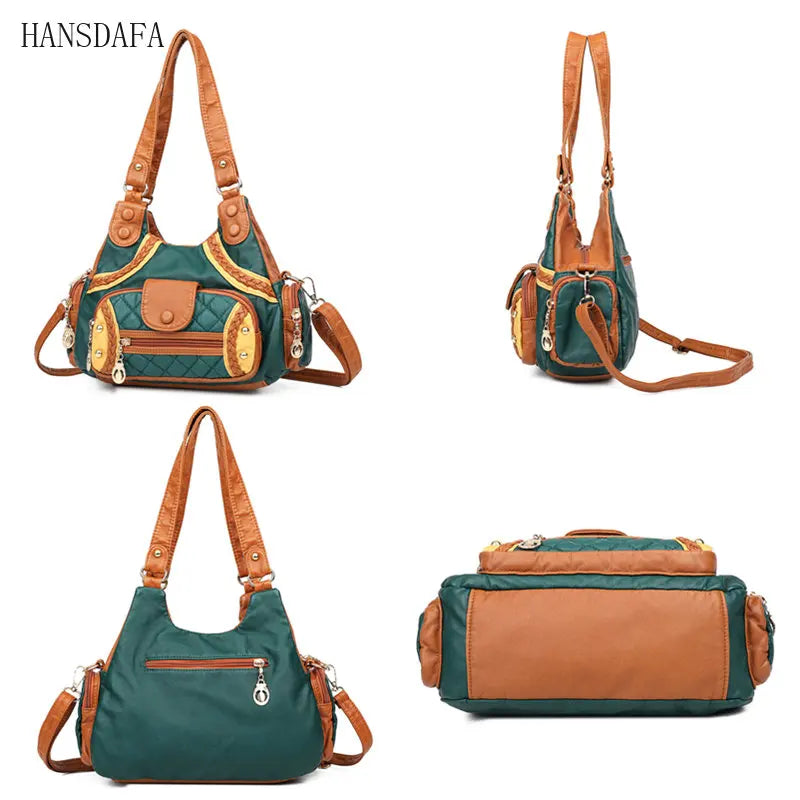 High-Quality PU Leather Women's Tote Bag
