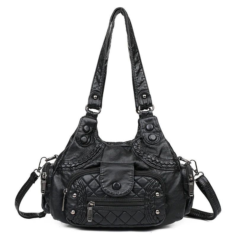 High-Quality PU Leather Women's Tote Bag