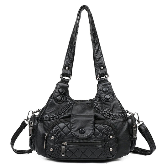 High-Quality PU Leather Women's Tote Bag