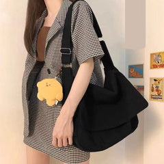 Japanese Style Women Handbags Messenger Bags Canvas Cloth