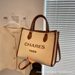 Canvas Totes Large Capacity Casual Shoulder Messenger Bags