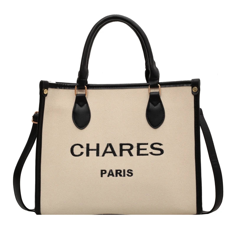 Canvas Totes Large Capacity Casual Shoulder Messenger Bags