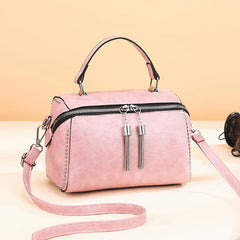 Rivet Shoulder Bag Multicolor PU Leather Crossbody Bags