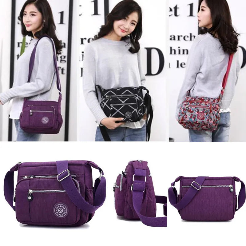 Women Handbags Messenger Bag Waterproof Cloth Bag Diagonal Bag