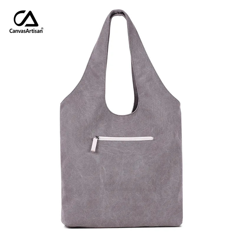 Retro Floral Canvas Tote Shoulder Bag Beach National Bolsas Feminina