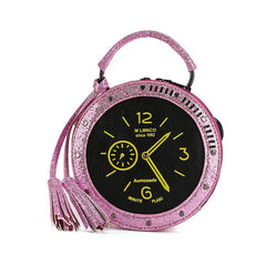 Summer Shoulder Bag with Tassel and Sequin Crossbody