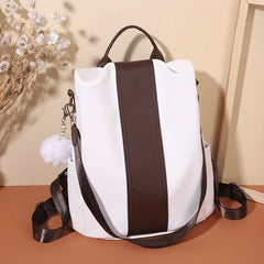 Vintage Leather Backpack Women Shoulder Bag Sac a Dos Travel Bagpack