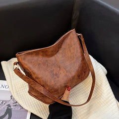 Women Hobos Bags Soft Leather Shoulder Bag Vintage Crossbody Handbag