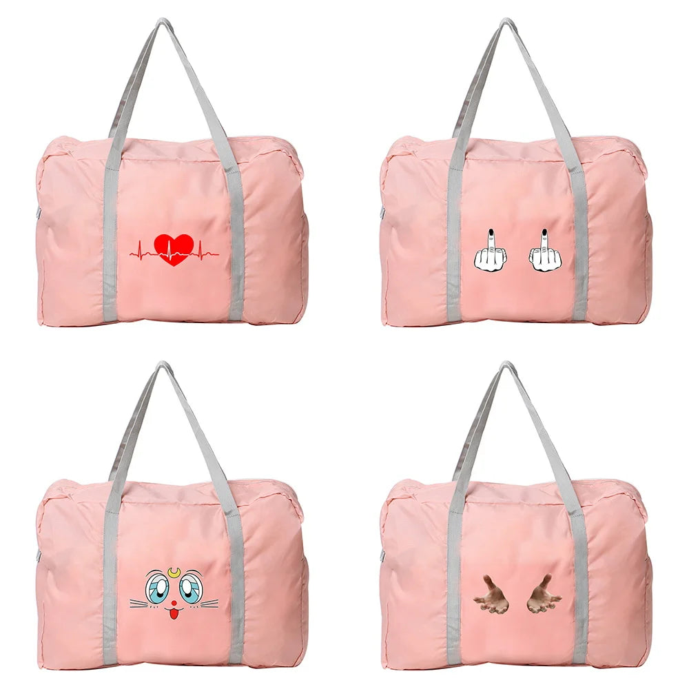 Women Travel Bag Organizer Duffle Bags Storage Handbags
